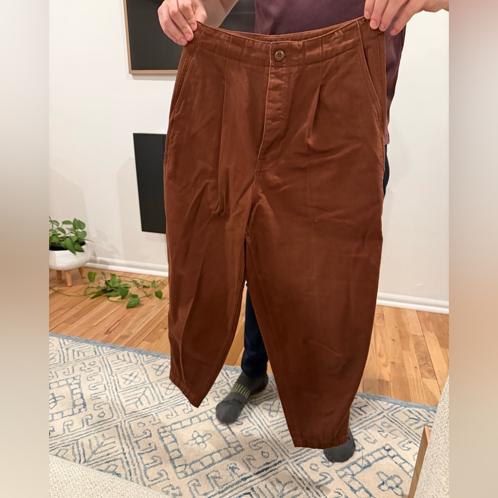 Ralph Lauren Brown Barrel Jeans size 10
